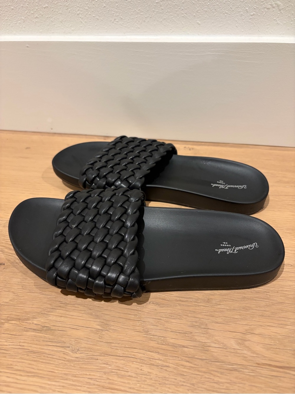 Woven Slide Sandals